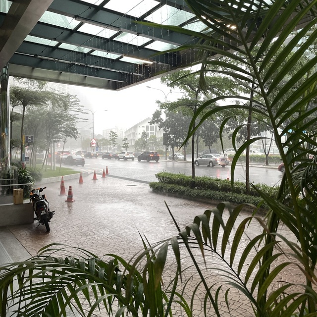 Heavy rain in KL