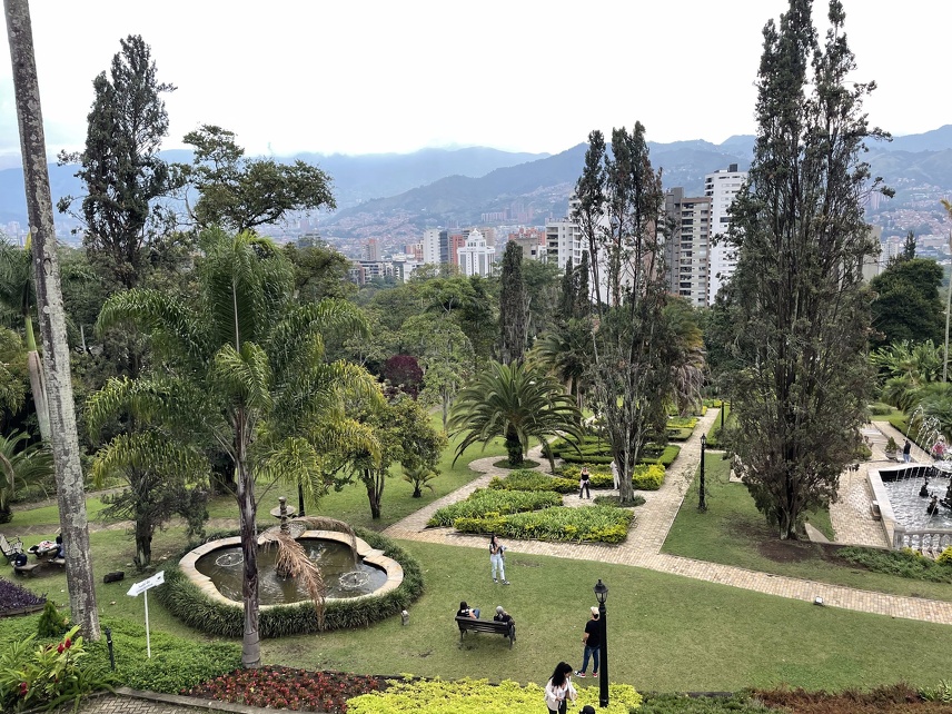 The gardens of Museo El Castillo