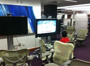 Large-Screen Video Games