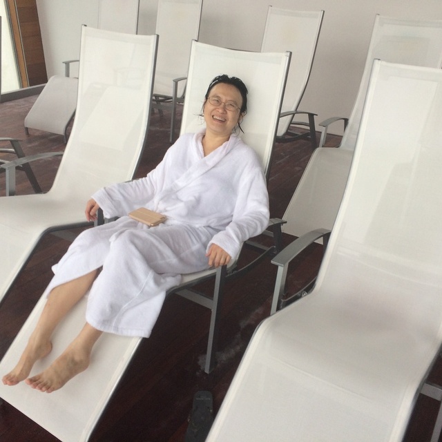 Relaxing at Iceland Spa