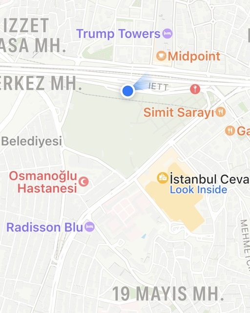 Where I wandered in Istanbul