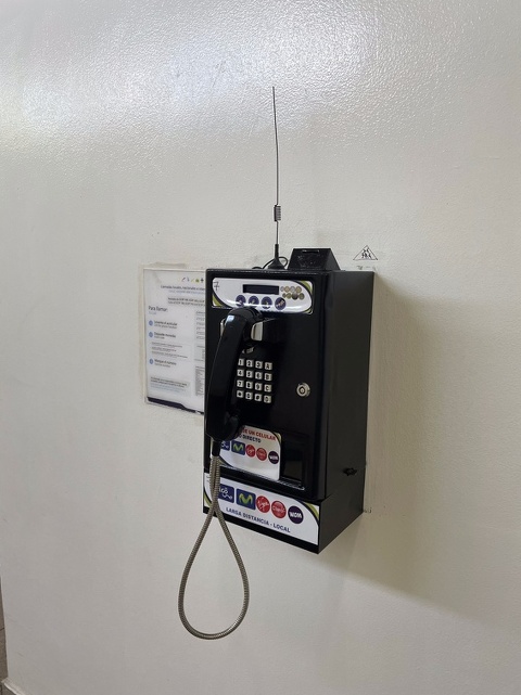 A mobile payphone