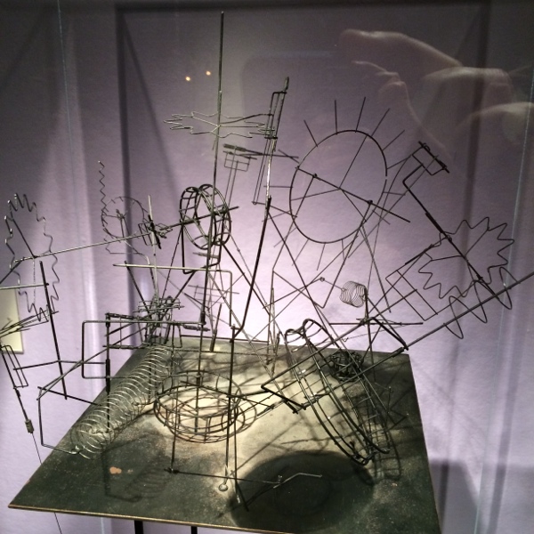 kinetic sculpture at MIT museum